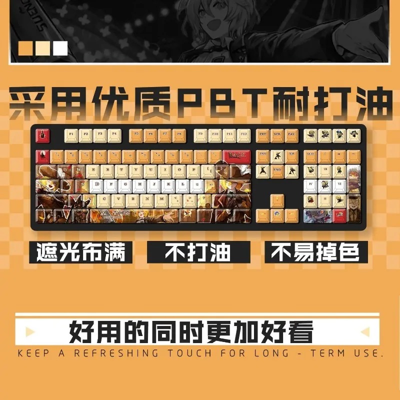 Gaming Accessories Keyboards - Механические кейкапы для игровой клавиатуры, 122