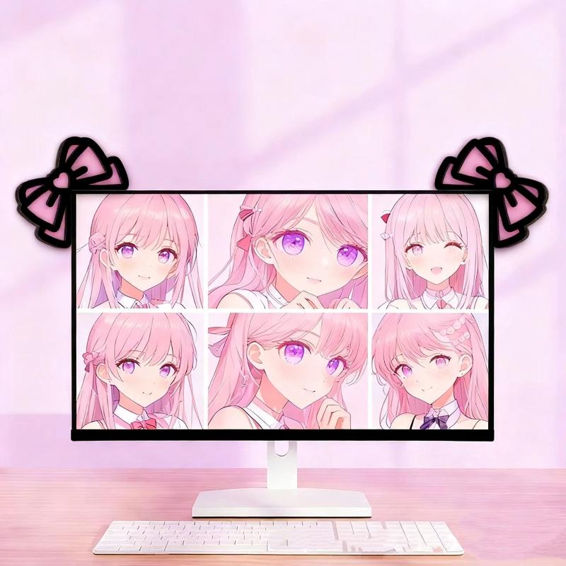 Gaming Accessories Kawaii - Новые деревянные бантики для ПК (1/2