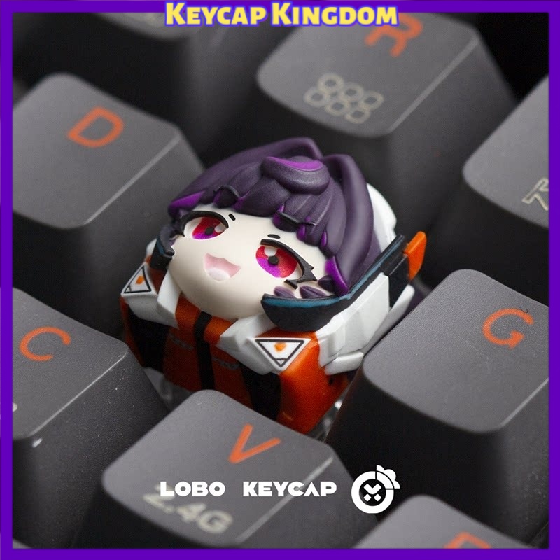 Gaming Accessories Cute - Коллекционные кастомные кейкапы OW Kiriko &