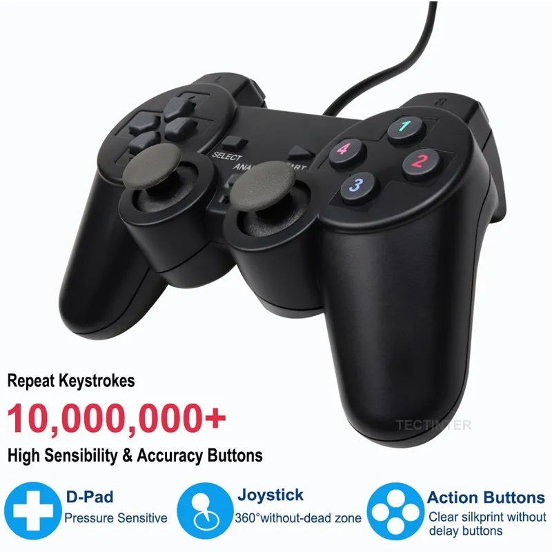 Проводной USB-джойстик для ПК, – обзор и цена Video Gaming Accessories