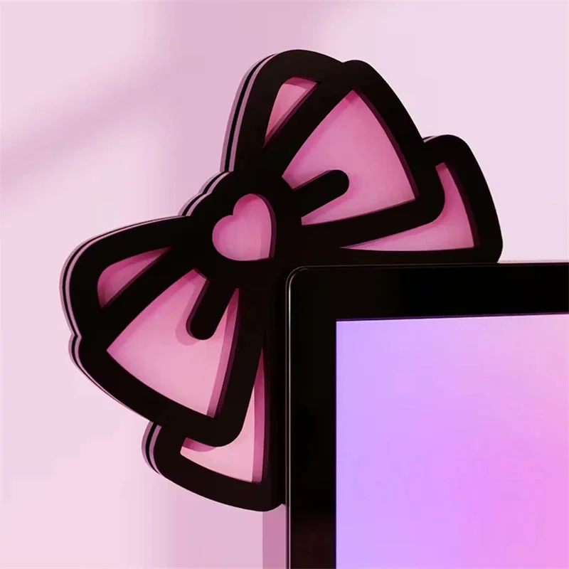 Kawaii розовый акриловый бант  – обзор и цена Gaming Accessories Kawaii