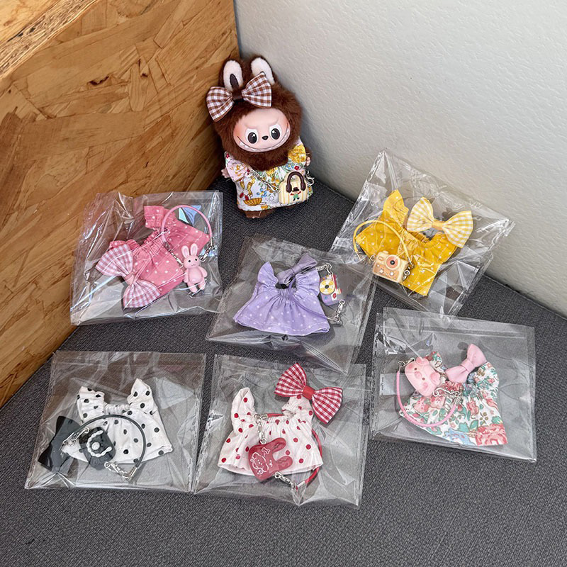 Одежда для куклы Labubu четвер – обзор и цена Gaming Accessories Toys