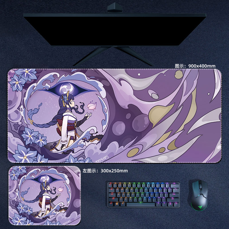 Аниме Genshin ударный коврик д – обзор и цена Gaming Accessories Keyboards