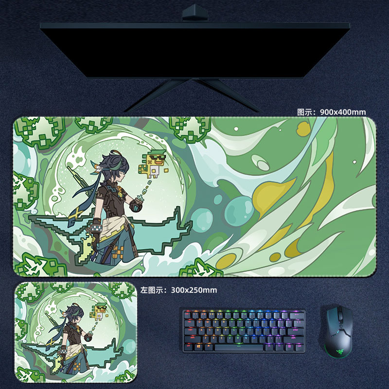 Аниме Genshin ударный коврик д – обзор и цена Gaming Accessories Keyboards