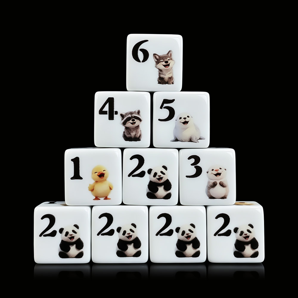 12 штук акриловых игральных ко – обзор и цена Gaming Accessories Cute