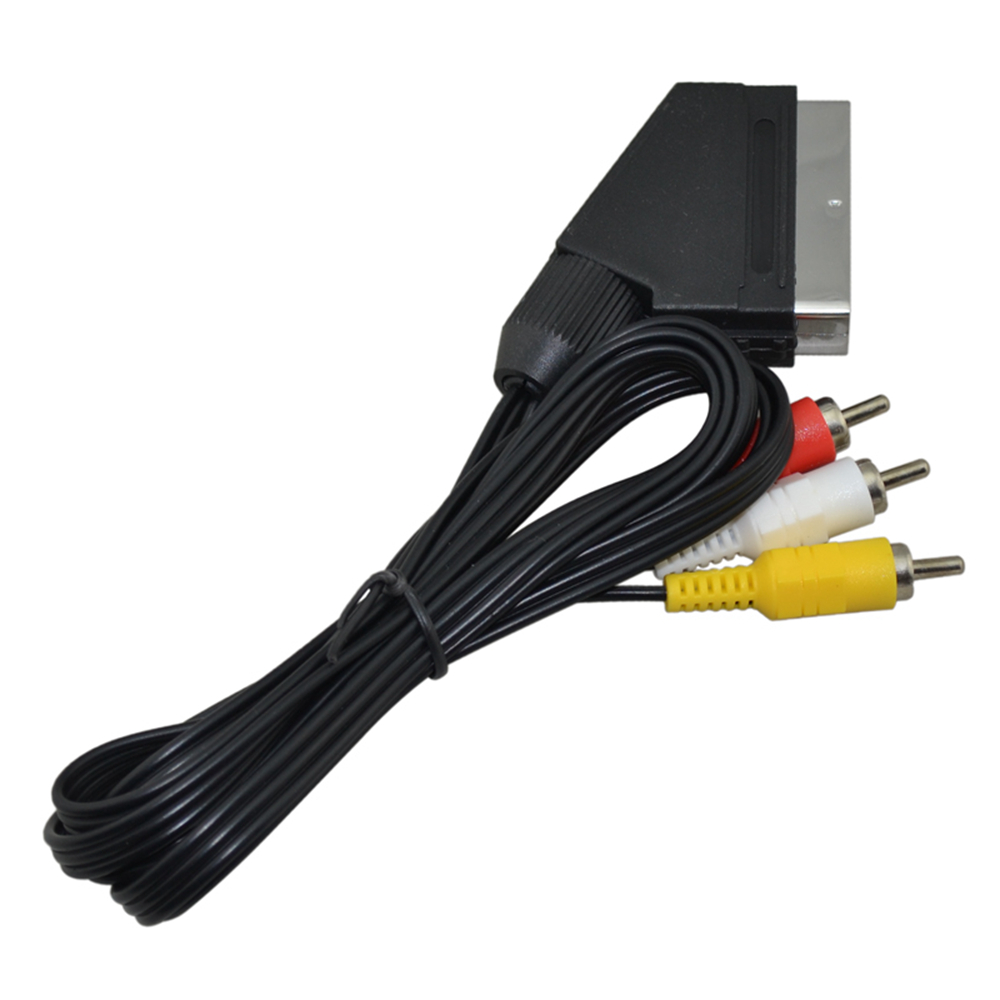 Кабель Scart на 3 RCA AV TV Vi – обзор и цена Video Gaming Accessories