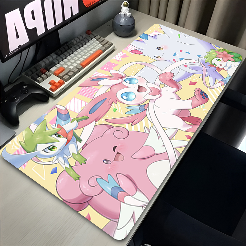 Большой розовый милый коврик д – обзор и цена Gaming Accessories Setup