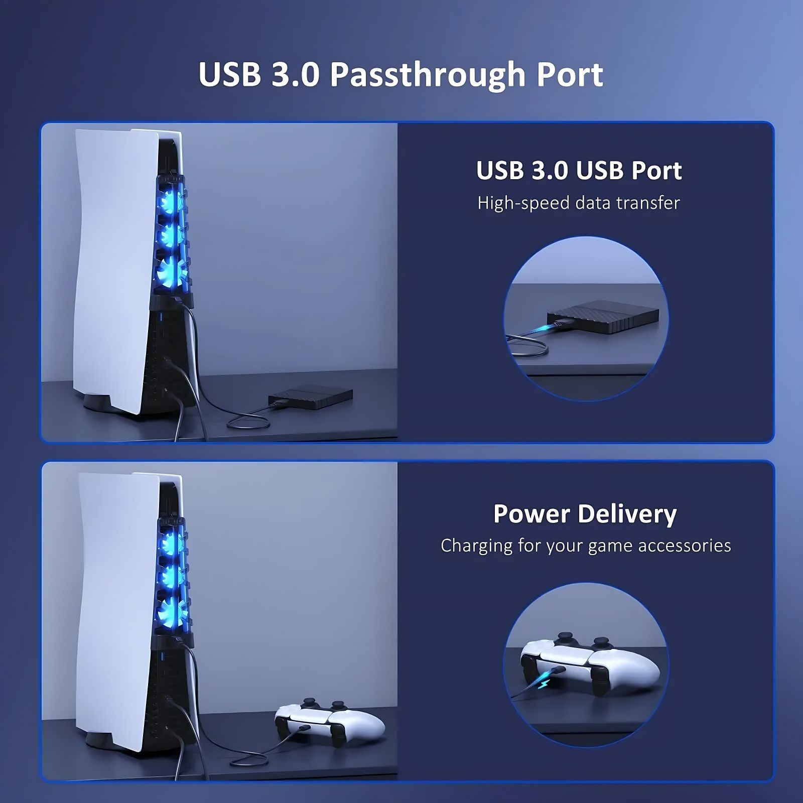 Вентилятор охлаждения для PS5  – обзор и цена Gaming Accessories For Ps5